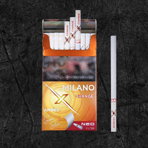 Сигареты Милано Супер Слим Чендж Амбер (Milano Super Slim Change Amber)